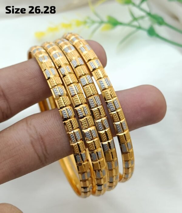 Gold Plated Bangles - Image 4