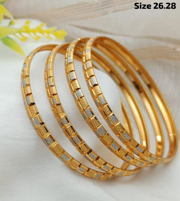 Gold Plated Bangles - Image 3