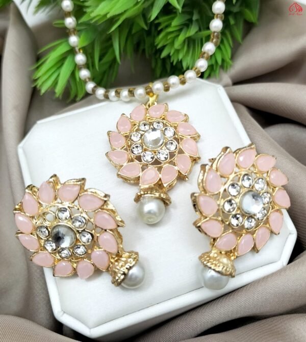 Kundan Chain Locket Set