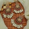 Nouratan Earring with Tikka - Image 2
