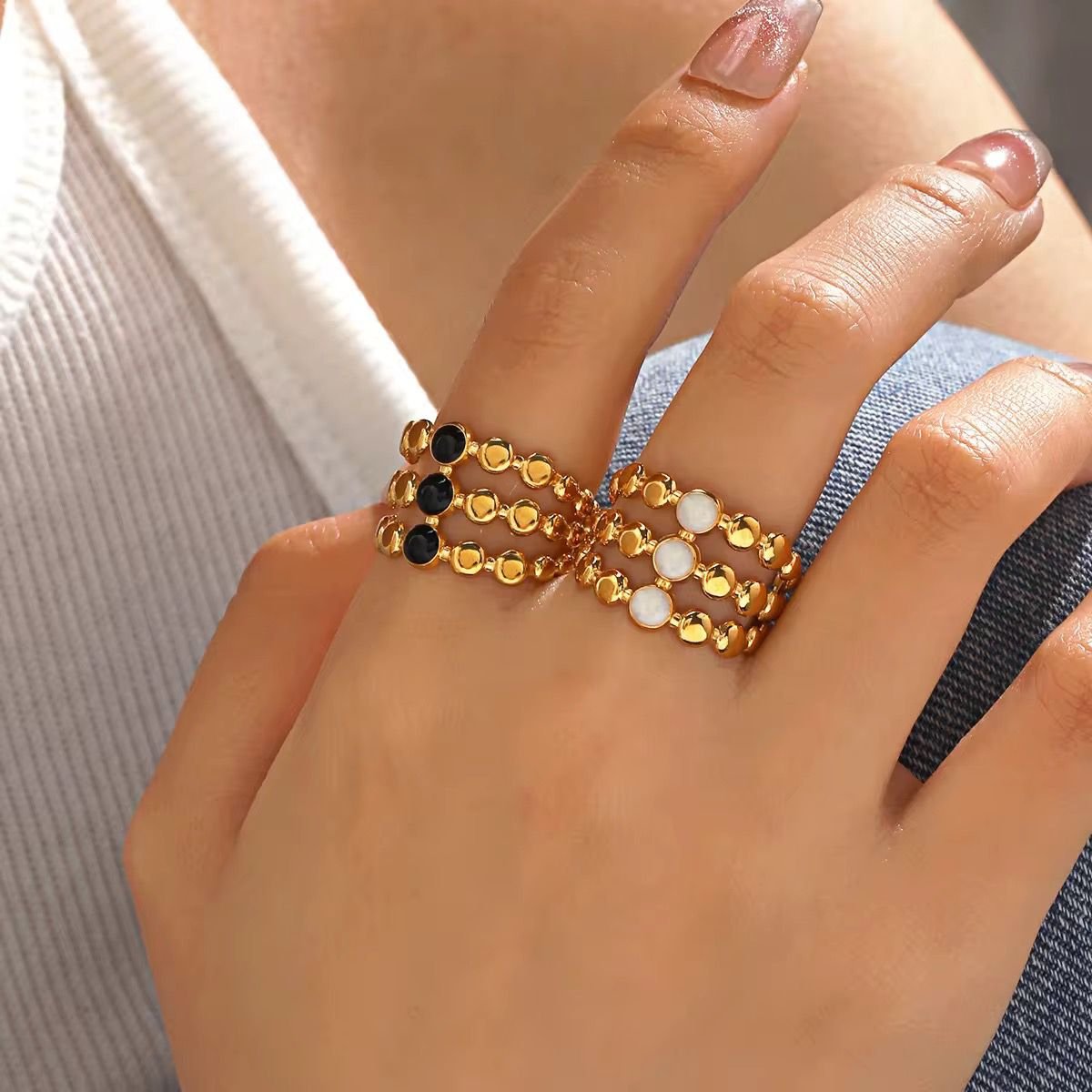 Stainless Steel Adjustable Rings - Image 4