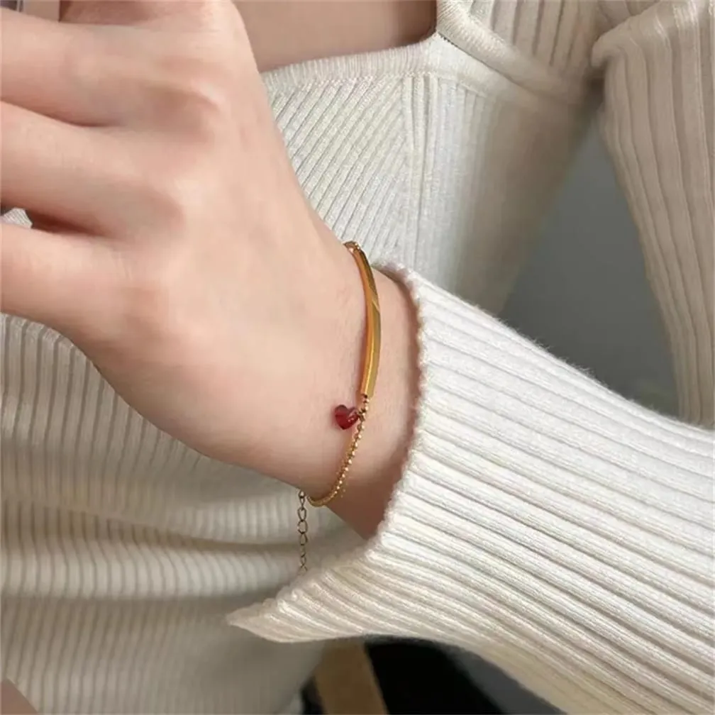 Red Heart Bracelet - Image 4