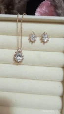 Elegant Crystal Jewelry Set