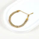 Laster single stone Bracelet