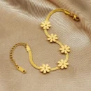 Golden Daisy Bracelet
