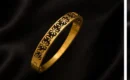 Floral Gold Handcuff