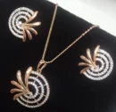 Elegant Spiral Jewelry Set