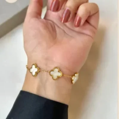 White Clover Bracelet