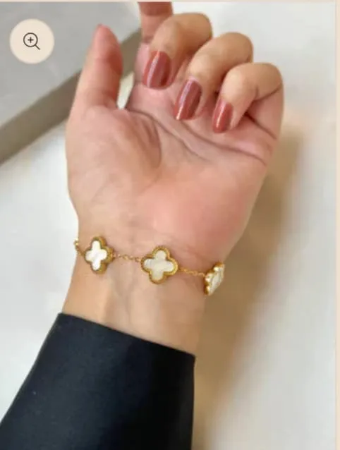 White Clover Bracelet