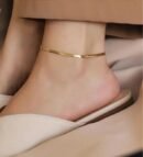 Minimalist Snake Anklet