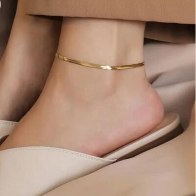 Minimalist Snake Anklet