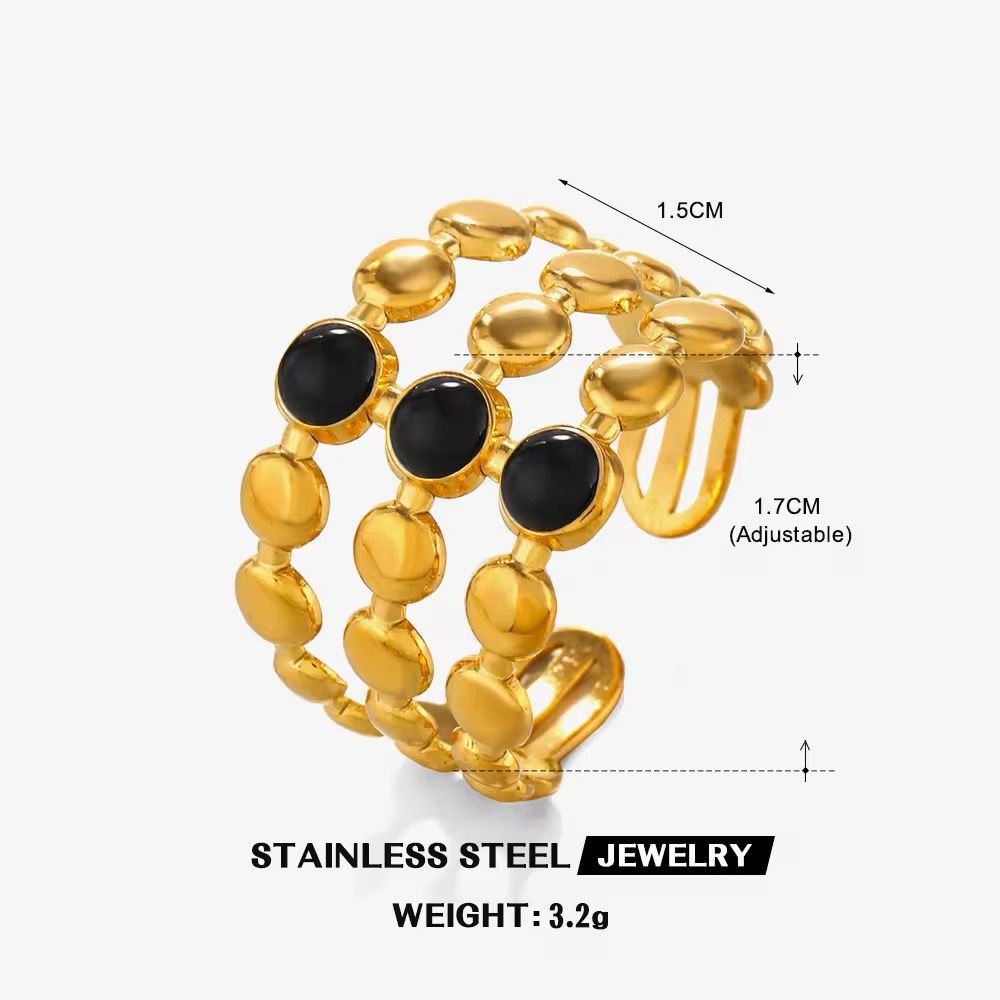 Stainless Steel Adjustable Rings - Image 2
