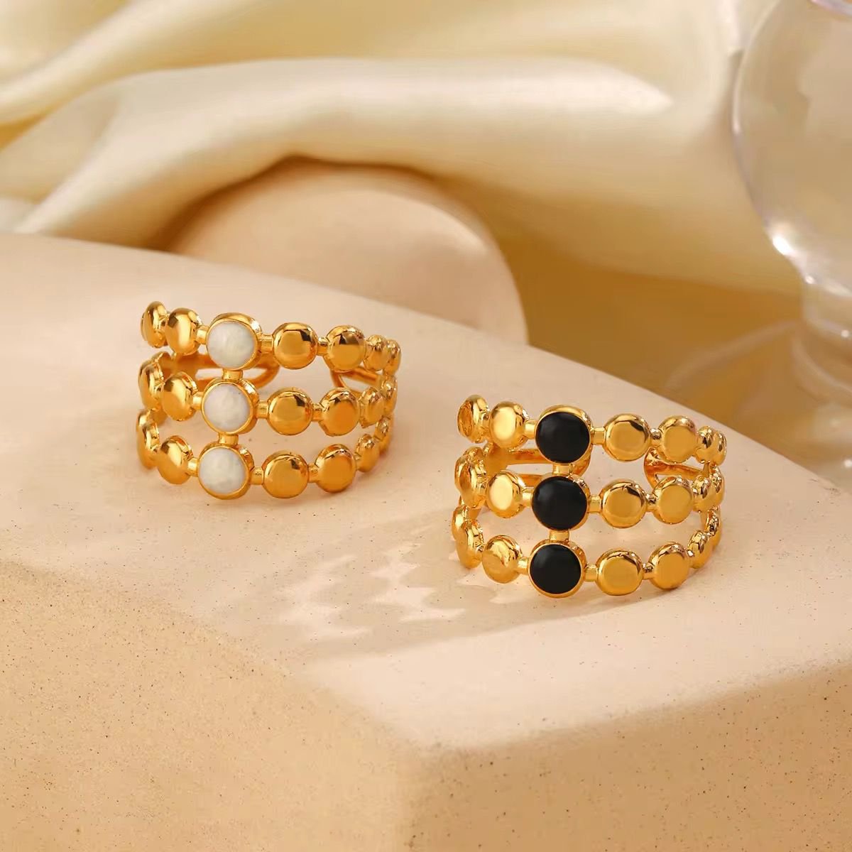 Stainless Steel Adjustable Rings - Image 3