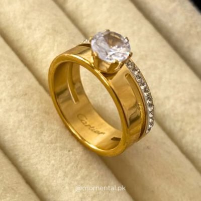 Stainless Steel Cartier Ring
