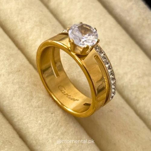 Stainless Steel Cartier Ring