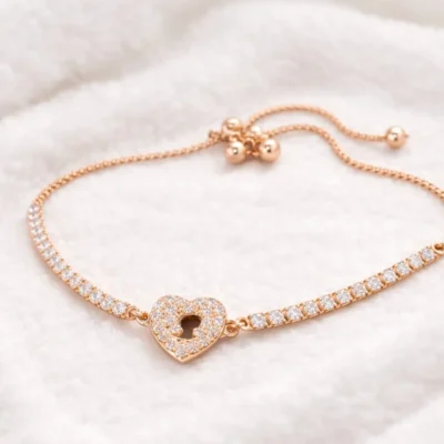 Heart Charm Bracelet