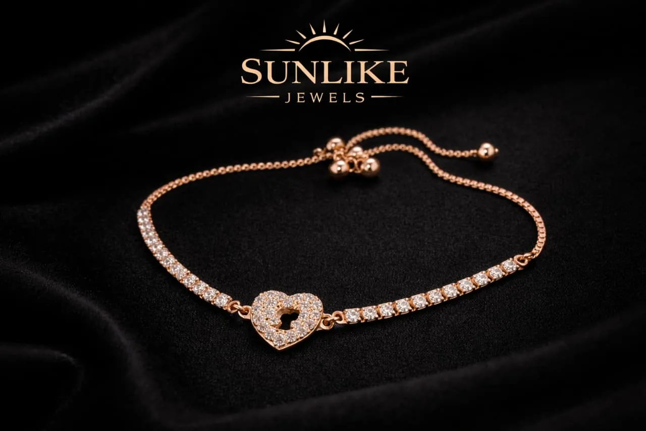 Heart Charm Bracelet - Image 2