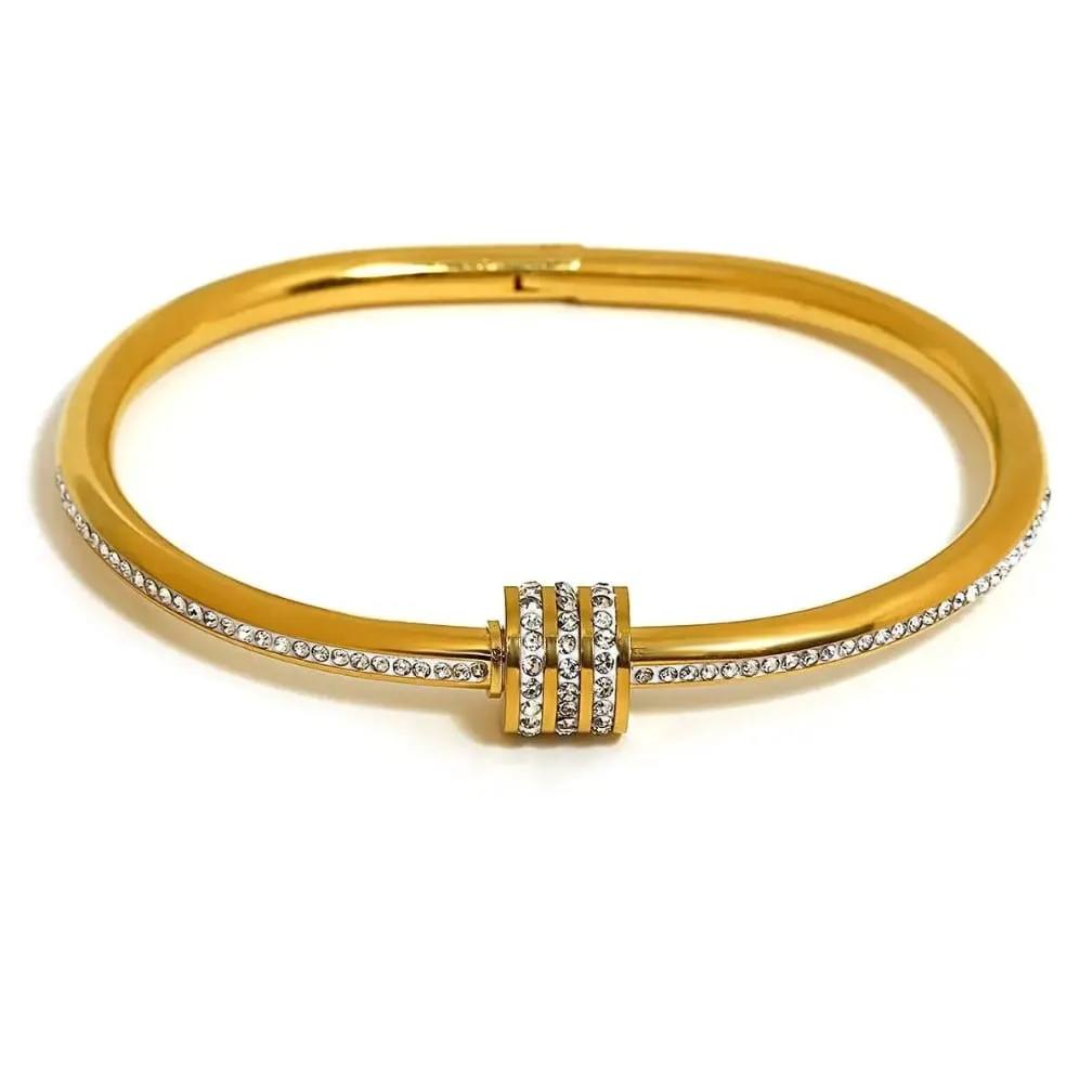 Elegant Gold Plated Handcuff - Image 5