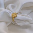 Golden Clover Ring