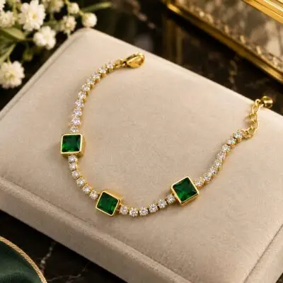 Green Stone Bracelet