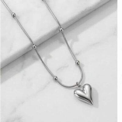Silver Heart Necklace