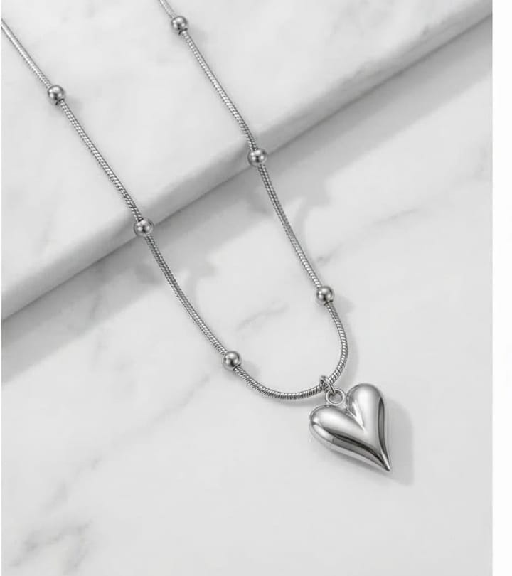 Silver Heart Necklace