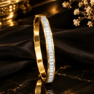 Golden Grace Crystal Line Handcuff